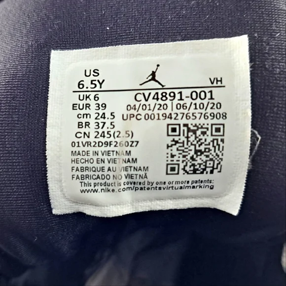 Jordan 1 Mid GS "Game Time" Size: 6.5Y - Picture 9 of 9